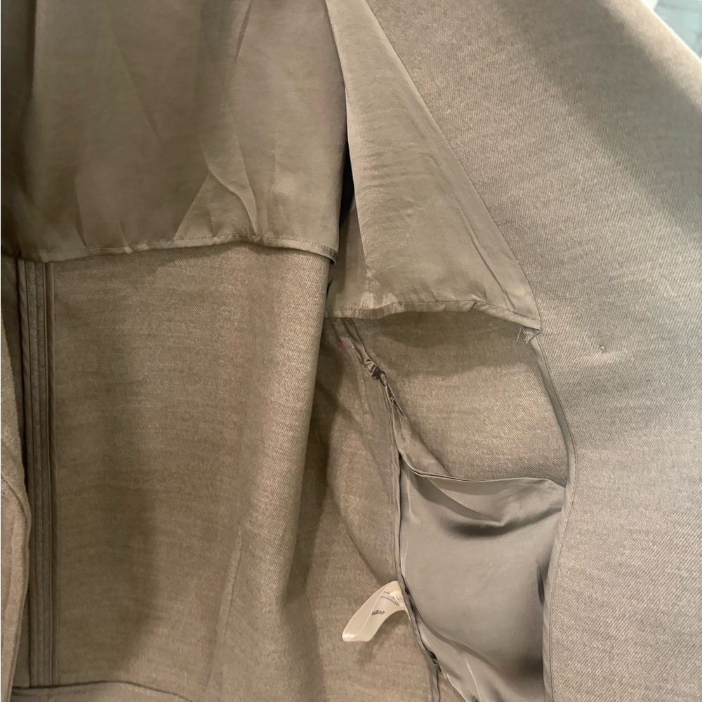 Free People Hannah Double Breasted Blazer Peacoat Jacket Green Large - Picture 11 of 13
